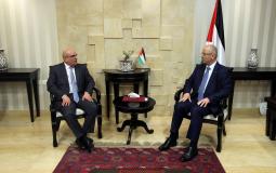 رئيس الوزراء رامي الحمدالله يجتمع مع السفير القطري محمد العمادي في رام الله