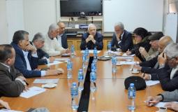  اجتماع لجنة الانتخابات مع ممثلي فصائل منظمة التحرير الفلسطينية