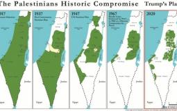 خريطة فلسطين 