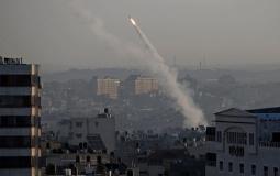 صاروخ من غزة 