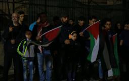 لاجئو لبنان يتضامنون مع غزة في مخيمين
