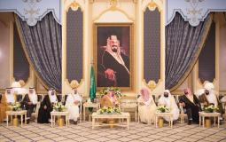 العاهل السعودي يجمع الامراء على مأدبة سحور في قصر السلام بجدة