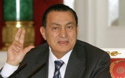 حسني مبارك رئيس مصر السابق