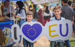 حفل يوم اوروبا في نابلس