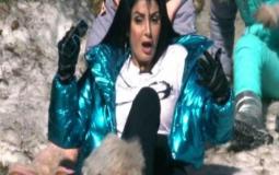 غادة عبد الرازق  في برنامج رامز تحت الصفر