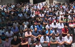صلاة الجمعة في وادي الحمص
