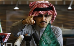 رجل الاعمال السعودي الوليد بن طلال