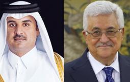 الرئيس عباس يتبادل التهاني مع أمير قطر بحلول شهر رمضان