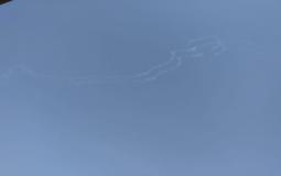 إطلاق صاروخي باتريوت في سماء الجولان شمال فلسطين المحتلة