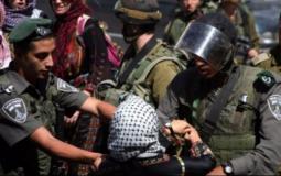اعتقال مواطنة فلسطينية -أرشيف-