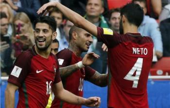 لقطة من المباراة