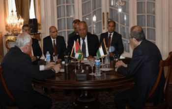 اجتماع لوزراء خارجية الاردن ومصر وفلسطين