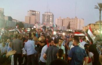 مهرجان التضامن مع مصر بغزة