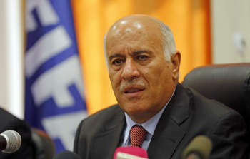  رئيس الاتحاد الفلسطيني لكرة القدم جبريل الرجوب