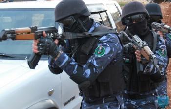 الشرطة الفلسطينية في رام الله - ارشيف