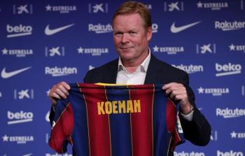 المدرب الجديد لفريق برشلونة رونالد كومان