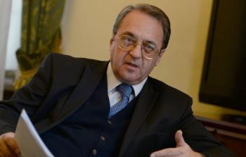 وزير الخارجية الروسي ميخائيل بوغدانوف