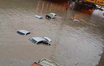 الفيضانات في السعودية 