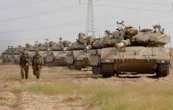 قوات الجيش الإسرائيلي على حدود غزة - أرشيفية