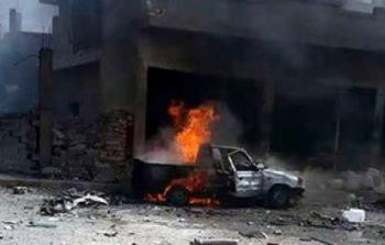 تفجير سيارة في حلب