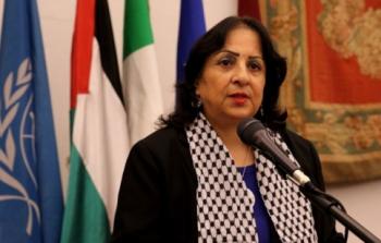 سفيرة دولة فلسطين في إيطاليا مي كيلة