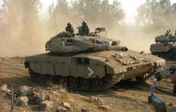 دبابات الجيش الاسرائيلي