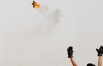 بالونات غزة -أرشيف-