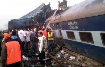مقتل 50 شخصا في حادث قطار بالهند - أرشيف