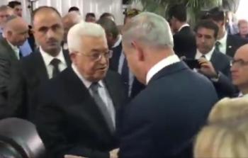نتنياهو يستقبل الرئيس عباس