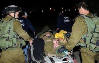 نقل جندي إسرائيلي مصاب 