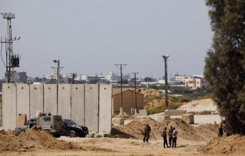 حدود غزة - صورة أرشيفية