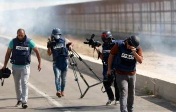 الانتهاكات الإسرائيلية بحق الصحفيين الفلسطينيين - أرشيفية