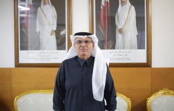 السفير محمد العمادي رئيس اللجنة القطرية لإعادة إعمار غزة 