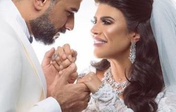 الفنانة الكويتية غدير السبتي وزوجها المخرج أحمد الفردان