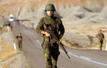 جندي تركي قرب الحدود التركية العراقية - أرشيف