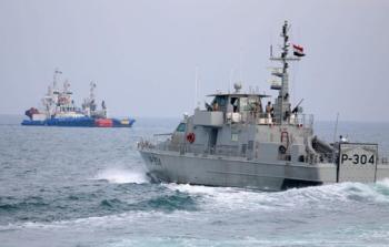 سفينة حربية تابعة للبحرية العراقية