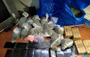 مخدرات مقبوض عليها 