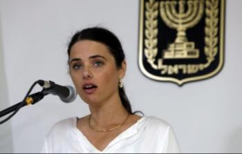 وزيرة العدل الإسرائيلية ايليت شاكيد