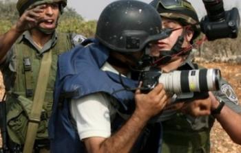 نقابة الصحفيين المصرية تدين الاعتداءات على الصحفيين الفلسطينيين / ارشيف