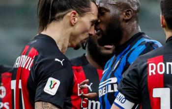 إبراهيموفيتش تعرض للطرد أمام إنتر