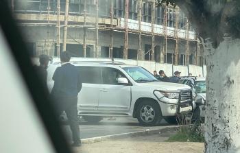 اصابة في حادث سير بين سيارة دبلوماسية فرنسية وأخرى فلسطينية بغزة