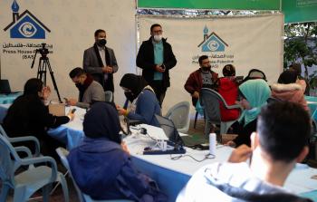 جلسة تغريد عقدتها بيت الصحافة