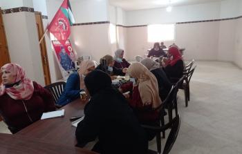 لجان العمل النسائي يختتم دورة تدريبية المشاريع الصغيرة