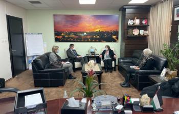 وزيرة الصحة تبحث مع ممثل سويسرا لدى فلسطين الحالة الوبائية وتوفير اللقاحات