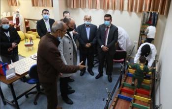 افتتاح قسم العلاج الوظيفي في مؤسسة فلسطين المستقبل للطفولة