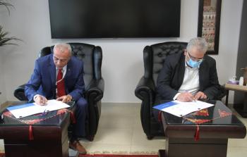 سلطة المياه وقطر الخيرية توقعان مذكرة تفاهم