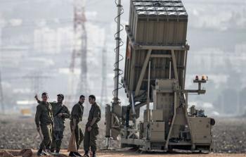 القبة الحديدية على حدود قطاع غزة
