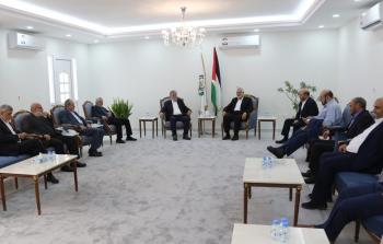 اجتماع وفدي حماس والجهاد الإسلامي في قطر