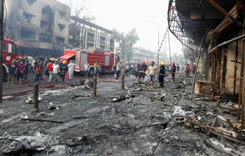 تفجيران استهدفا سوقا وسط بغداد