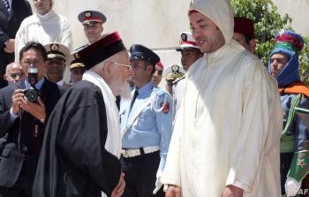 الملك المغربي محمد السادس يستقبل حاخام يهودي / أرشيف